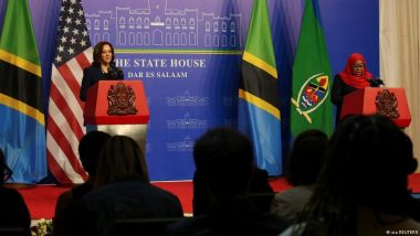US Vice President Kamala Harris Lauds Tanzania's Leader